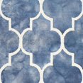 thumbnail image 3 of Safavieh Dip Dyed Navy Contemporary Rug - Runner 2'3" x 8', 3 of 5