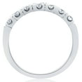 thumbnail image 2 of Pompeii 1/3ct Diamond Wedding Stackable Ring 14K White Gold (G/H,I2), 2 of 3