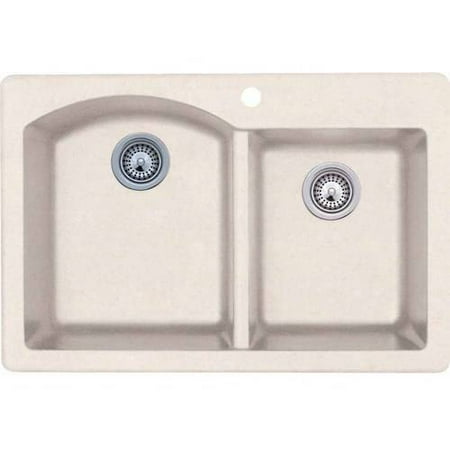 Swan Qzdb 3322 075 33 X 22 Granite Dual Mount Kitchen Sink Swan Qzdb 3322 075 33 X 22 Granite