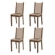 thumbnail image 1 of Kit De 4 Sillas De Comedor Madesa 4292 Marrón/Crema, 1 of 5