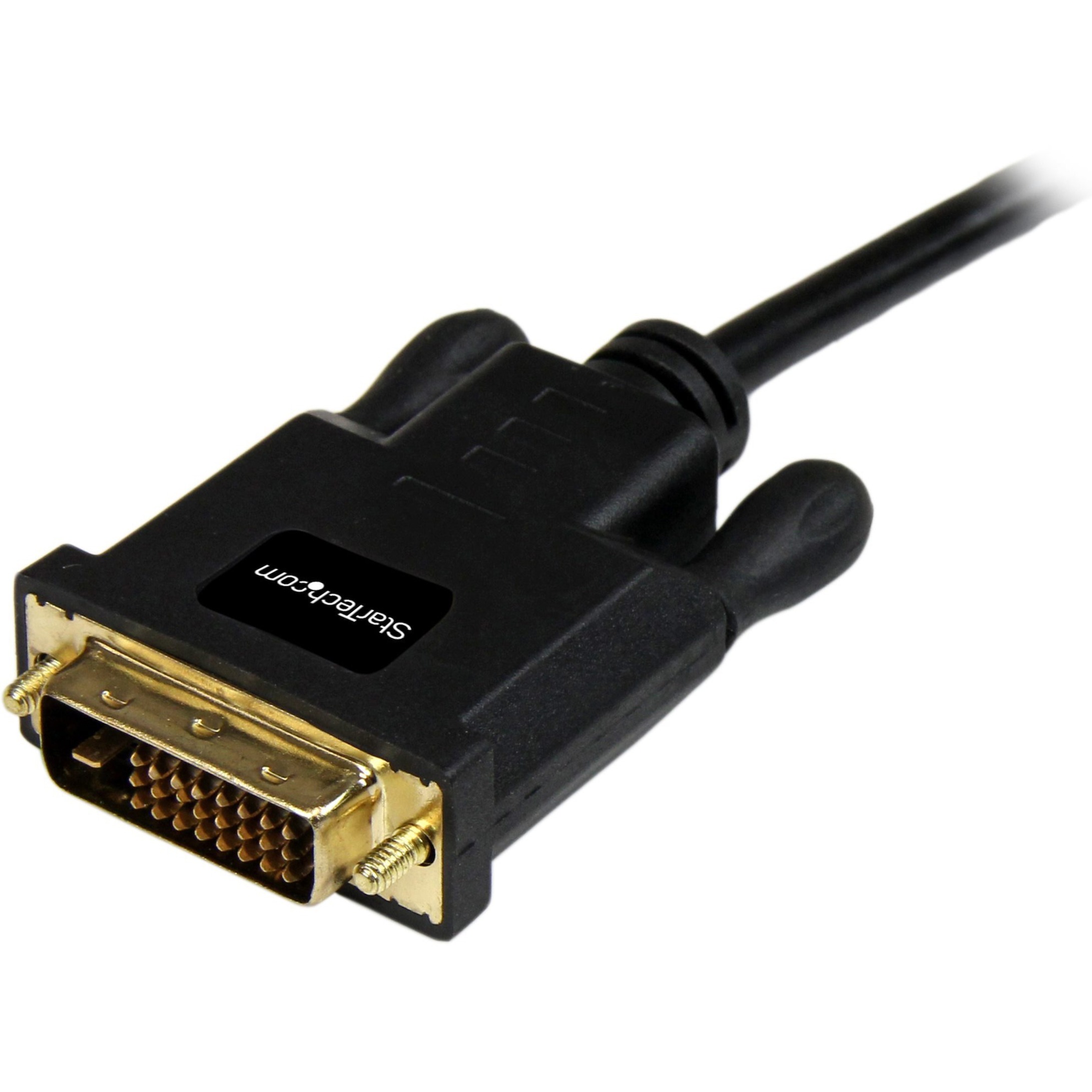 StarTech 6ft Mini DisplayPort to DVI Adapter Converter Cable - Black