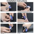 thumbnail image 3 of [6 Pack] Compatible for UMIDIGI Uwatch 3S Screen Protector, Youkei [6 Pack] Full Coverage PET Clear Film Compatible, 3 of 3