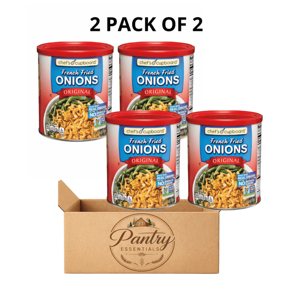 Chef's Cupboard French Fried Onions Original 6 oz,2 Pack