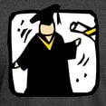thumbnail image 3 of CafePress - Graduate Receiving Diploma Graduation T Shirt - Men's Classic Graphic Cotton T-Shirt, 3 of 4