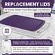 thumbnail image 5 of Tapa para Recipiente MRX Solutions Pyrex 9x13 Morada C-233, 5 of 8