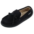 thumbnail image 1 of Isotoner Pantoufle Mocassin en Microsuède pour Homme avec Point Fouetté, 1 of 4