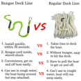 thumbnail image 3 of 4FT 5FT Yacht Dock Rope Heavy Duty Marine Mooring Rope Boat Bungee Dock Line Shock Cord Anchoring Docking Rope For Boat Kayak, 3 of 5