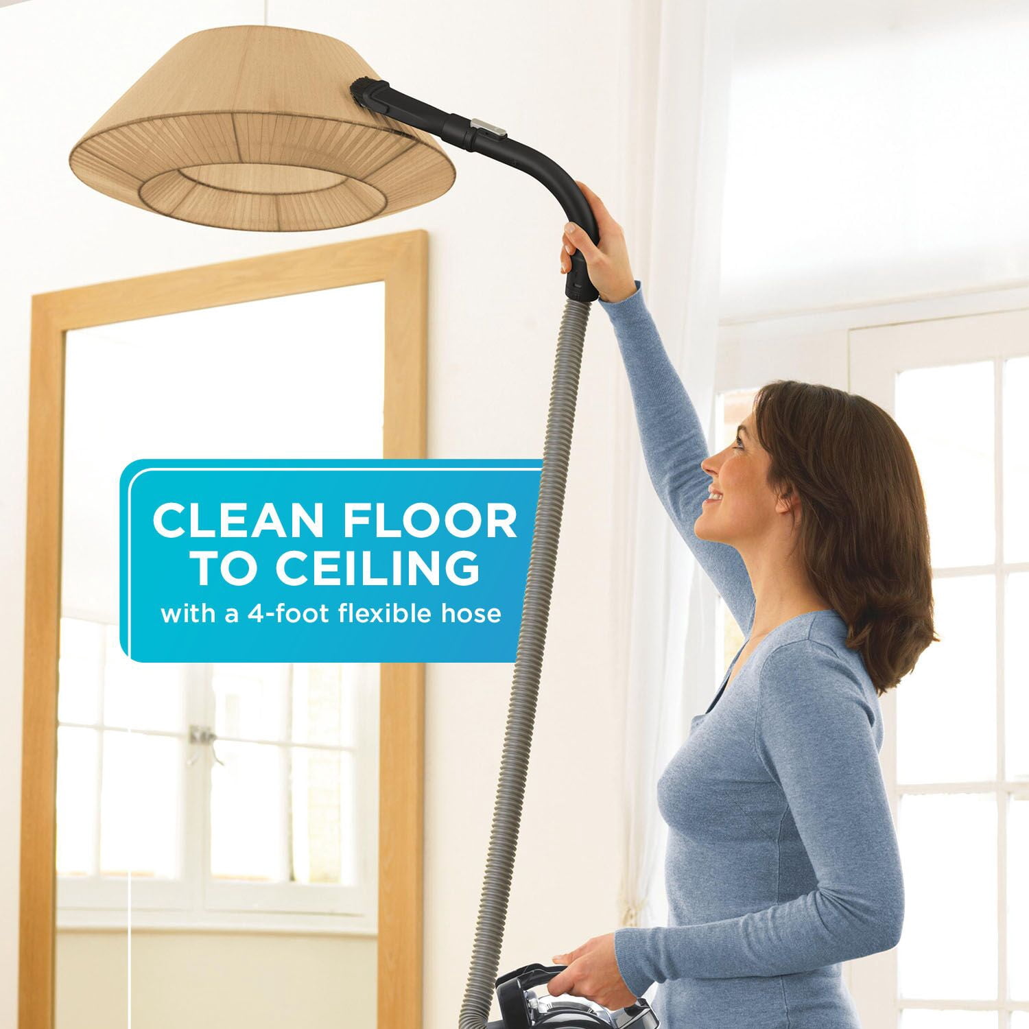BLACK+DECKER DUSTBUSTER 20V MAX* Flex Cordless Stick Vacuum with Floor Head and Pet Hair Brush, (BDH2020FLFH)