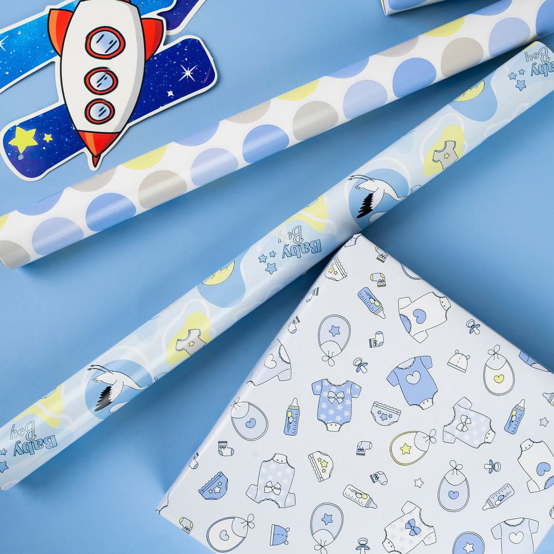Baby Shower Wrapping Paper for Girl sold by Spanish Hannes Horse, SKU  24915743