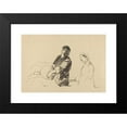 thumbnail image 2 of Jean-Louis Forain 24x17 Black Modern Framed Museum Art Print Titled - Hospital Scene (C. 1914-1919), 2 of 5