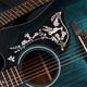 thumbnail image 4 of Etiqueta engomada del golpeador de la guitarra, golpeador de la guitarra accesorios de guitarra autoadhesivos golpeador de la guitarra multifuncional, 4 of 8