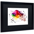thumbnail image 2 of Trademark Fine Art "Abstract 02" Canvas Art by Mako, Black Matte, Black Frame, 2 of 4