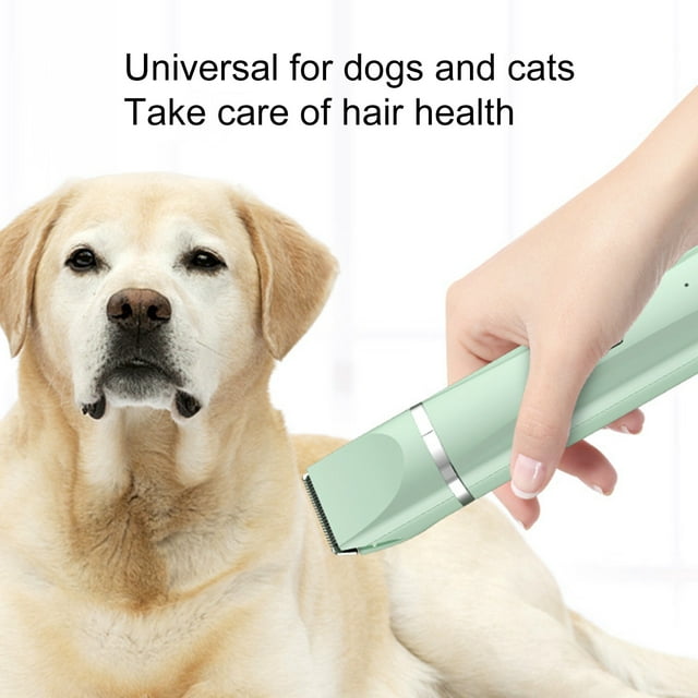 CBFFDC Pet Electric Trimmer Quiet Hair Trimmer Cordless Handheld Dog Shaver Clipper USB Charging Electric Pet Grooming Kit