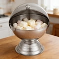 thumbnail image 4 of DOLITY Bol à Sucre en Acier Inoxydable Bol à Bonbons Pot à Bonbons pour Restaurant Maison Bureau, 4 of 8