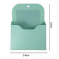thumbnail image 7 of Magnetic File Holder Storage Box Solid Color Large Capacity Full Size Magnetic Pocket Wall Hanging File Organizer, 7 of 7