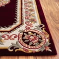 thumbnail image 3 of SAFAVIEH Naples Charlotte Bordered Area Rug, Red/Ivory, 5' x 8', 3 of 7