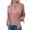 Pink, variant on Vedolay Women Sweater Women's Fall Sweaters Round Neck Striped Cute Winter Pullover Sweaters,Beige M