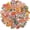Orange, variant on GYGYL 32Pcs Independence Day Iron on Patches, 4th of July Patriotic Appliques with American Flag Design, Patriotic Embroidered Patch for Clothing, Hats, Bags, Dress, Jacket