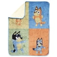 thumbnail image 4 of Manta de peluche Jay Franco Bluey & Bingo de 100 x 125 cm, 4 of 6