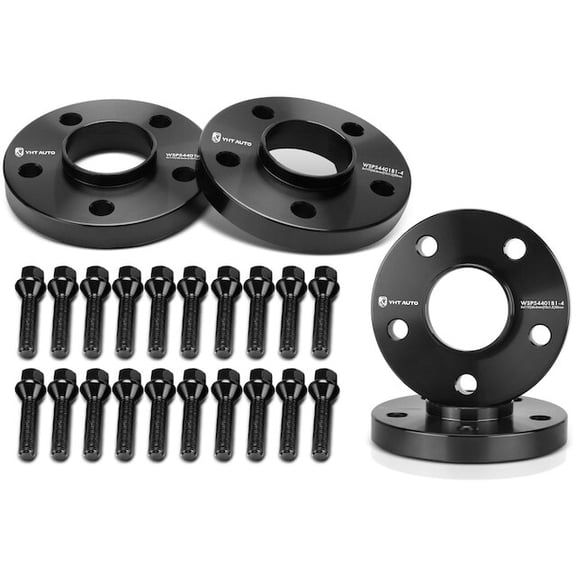 Wheel Spacer Kit 4 - Compatible with 1997 - 2000, 2002 - 2007 Mercedes-Benz C230 1998 1999 2003 2004 2005 2006