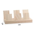 thumbnail image 5 of Earring Display Stand Large Capacity Organizer Holder with Groove for Shows Home Small 2 slot, 5 of 5