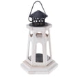 thumbnail image 2 of Nordic Style Candle Lantern Tower-shaped Decorative Lighting For Events Parties Weddings White 1Set, 2 of 4