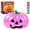 Pink, variant on Halloween Pumpkin Squishy, 2.36" Soft Cute Halloween Pumpkin Design Slow Rising Glitter Dumpling Squishies Spooky Squeeze Stress Relief Sensory Balls Fidget for Adult Anxiety Relaxation