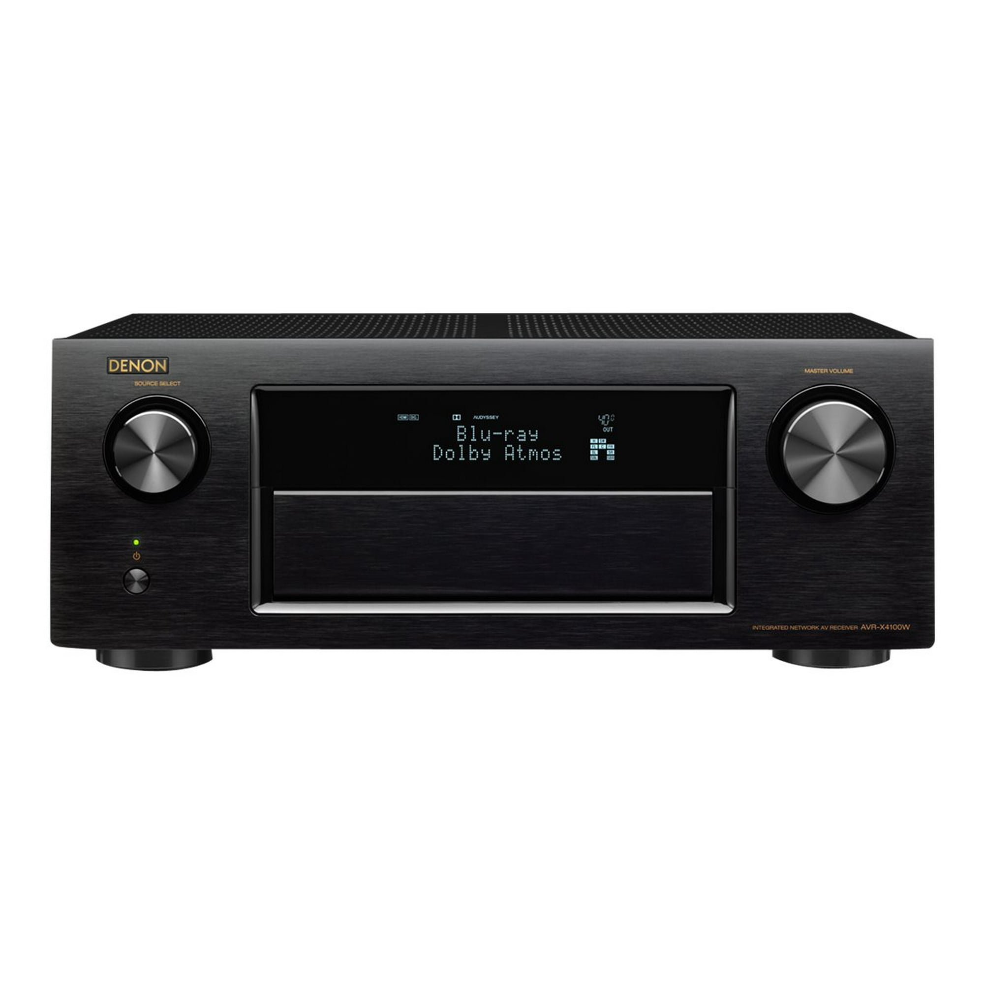 Denon AVR-X4100W - AV network receiver - 7.2 channel - black