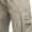 Beige, variant on Men's Cargo Shorts Knee Length 2025 Elastic Waistband Drawstring Pockets Lightweight Breathable Cargo Shorts for Men
