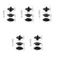 thumbnail image 1 of Guardoinrt 10PCS Car Floor Mat Clips Universal Retention Grips Carpet Fixing Clamps Buckles Anti Skid Fastener Retainer Resistant 5Set, 1 of 6