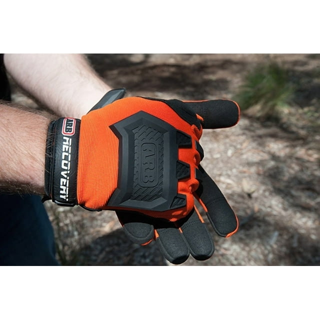 ARB Gants GLOVEMX Gants de Récupération; Microfibre/caoutchouc; Orange/noir; Ensemble de 2