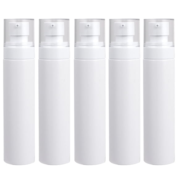 5Pcs Empty Foaming Pump Bottles 100ML White