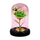 thumbnail image 5 of Adornos de San Valentín, regalos de San Valentín, rosa de papel de aluminio recubierta de vidrio, flor eterna, regalo creativo para vacaciones, luz nocturna LED luminosa, rosa decorativa., 5 of 7