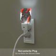 thumbnail image 5 of Cauagu Christmas Gnomes In Red Hats Print LED Nightlight,0.5W Night Lights Plug into Wall 1 Pack with Dusk-to-Dawn Light Sensor Soft Glow Lamp for Bathroom Adult Hallway-EU, 5 of 7
