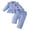 a40-Blue, variant on yboeqw Toddler Girls Clothes 2 Piece Outfits Long Sleeve Plaid Print Bow Top and Loose Pants Set,Size 9-12 Months