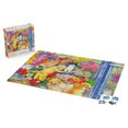 thumbnail image 3 of 300-Piece Blue Board Adult Jigsaw Puzzle, Posies and Pals, 3 of 5