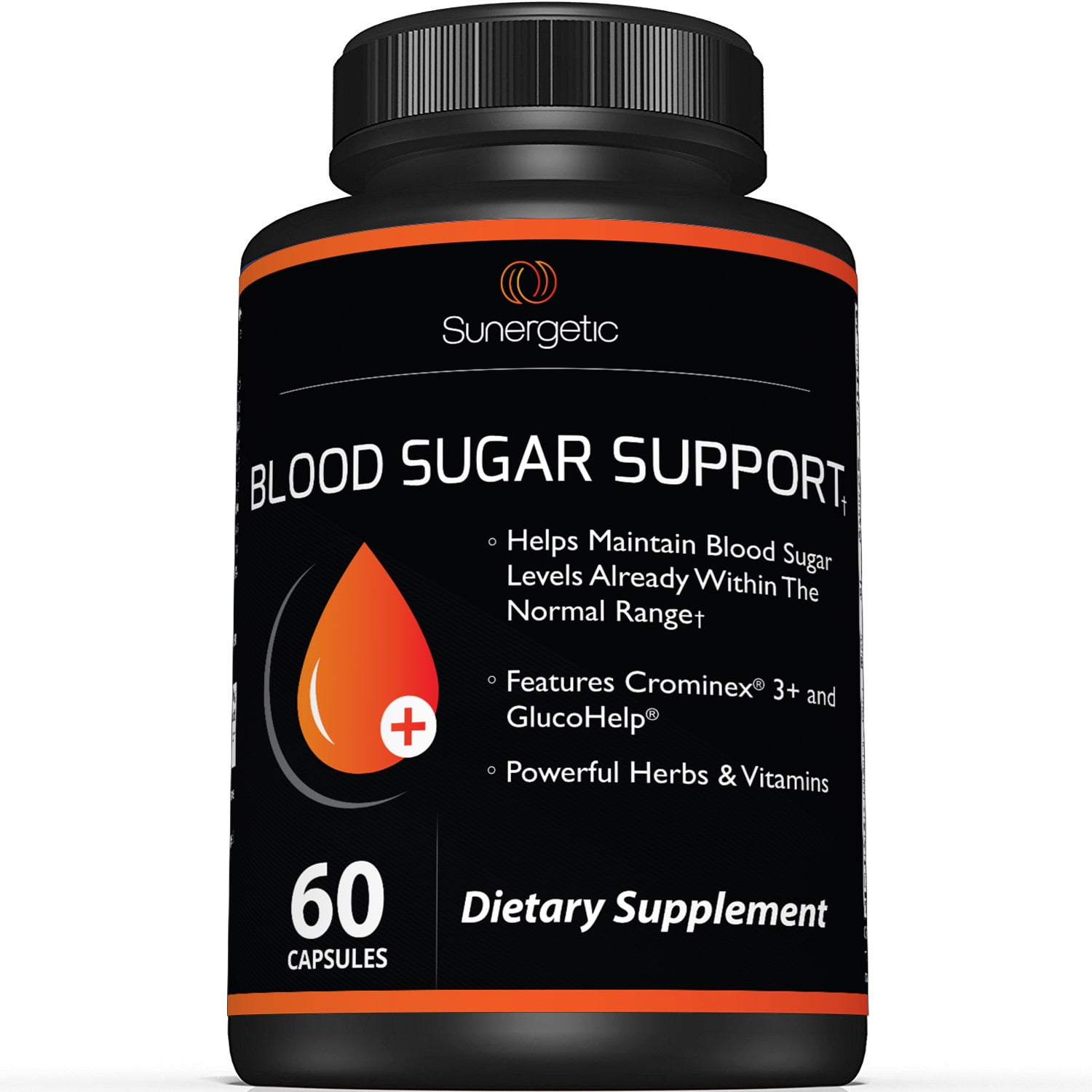 Premium Blood Sugar Support Supplement - Helps Support Healthy Blood Sugar Levels - Includes Bitter Melon, Vanadium, Chromium, White Mulberry, Cinnamon, & Alpha Lipoic Acid - 60 Capsules
