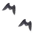 thumbnail image 4 of Bewildely Halloween 3D grandes alas de ángel Cosplay Prop Hada diablo tema decoración fiesta suministros ala con correas elásticas niños Type1 NO1, 4 of 6