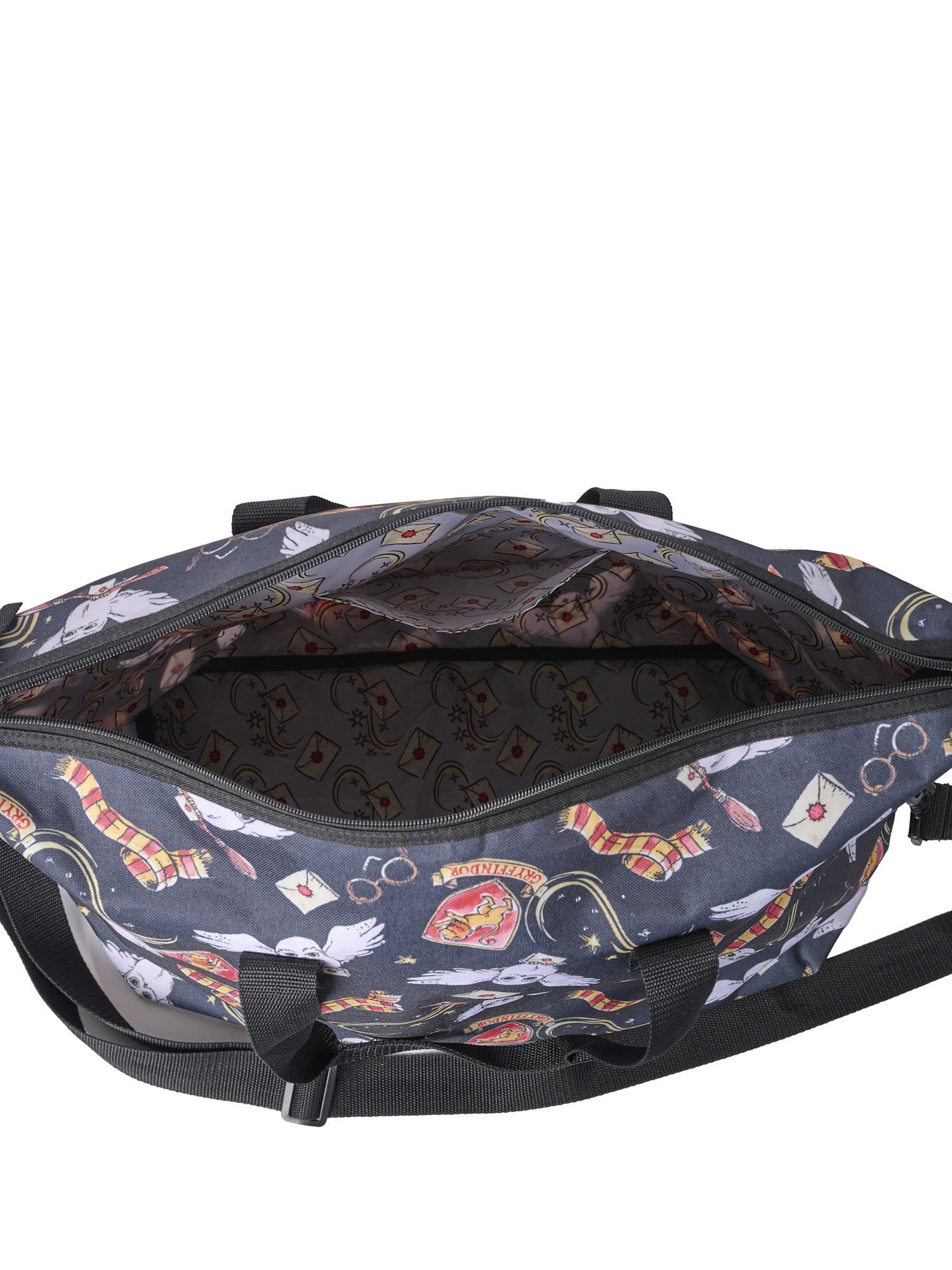Harry Potter Weekender Duffel Bag Travel Carry-On Shoulder Strap Gryffindor