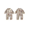 thumbnail image 2 of Cjfdfy Newborn Baby Boy Hunting Camo Fall Outfit Duck Reindeer Pattern Zip-up Long Sleeve Mock Neck Romper Jumpsui Infant Cute Camouflage Fall Winter Clothes 0-18M, 2 of 9