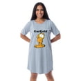 thumbnail image 5 of Garfield Comic Womens' I'm Cute Pose Pajama Dorm Sleep Shirt Nightgown, 5 of 5