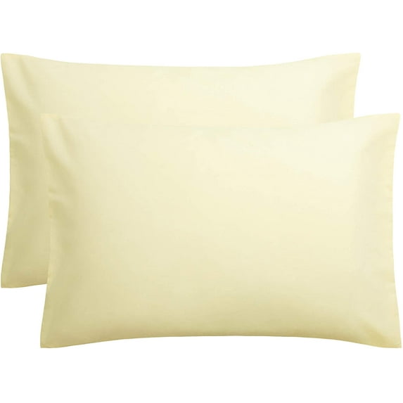 2 Pack Microfiber Pillow Cases, 1800 Super Soft Pillowcases with Envelope Closure, Wrinkle, Fade and Stain Resistant Pillow Covers 20" x 30" Iovry