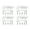 White, variant on Miangastore 4pcs Sliding Window Sash Locks Window Latch Lock Window Sash Locks