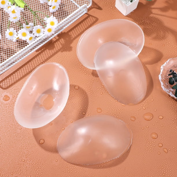 BESTYASH 2 Pares Almohadillas Para Adhesivas Transparentes Con Elasticidad Y Fijación