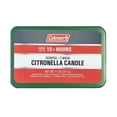 thumbnail image 5 of Coleman Citronella Candle 11oz – Outdoor Candle in Retro Cooler Tin – Long-Lasting Decorative Candle for Patio, Camping, Backyard, BBQ & Travel, Green, 5 of 5