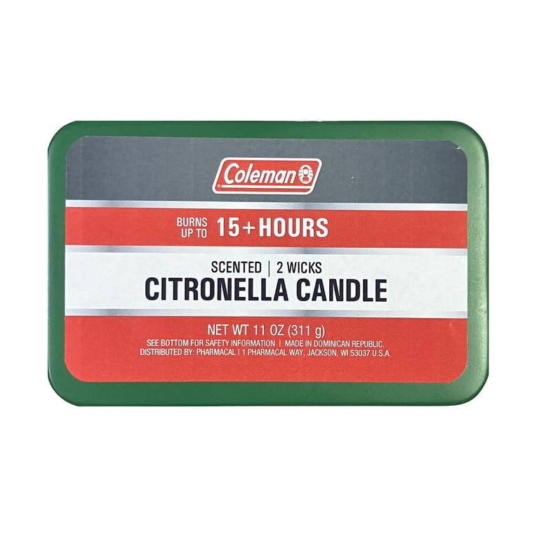 Coleman Citronella Candle 11oz – Outdoor Candle in Retro Cooler