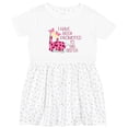 thumbnail image 3 of Inktastic I Have Been Promoted to Big Sister Pink Girls Toddler Dress, 3 of 5