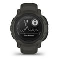 thumbnail image 3 of Garmin Instinct 2S, Smaller-Sized GPS Outdoor Watch, Multi-GNSS Support, Trackback Routing, Graphite, 3 of 12