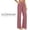 A1-Brown, variant on Linen Pants for Women Tie Dye linen pants Palazzo Pants Cotton Gauze Wide Leg Sweatpants Yoga Beach Jogger Pants Beach Pants with Pockets travel pants women Brown L