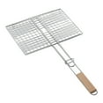 thumbnail image 4 of Fish Grill Basket, Rustproof Easy To Operate BBQ Grill Basket  For BBQ, 4 of 8